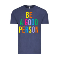 Vintage Denim Be A Good Person Vintage Tee - linhVisuals