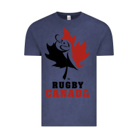 Vintage Denim canada rugby Vintage Tee - linhVisuals