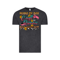Vintage Black mama by day craft queen by night Vintage Tee - RanaPortraitStore