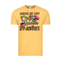 Vintage Mustard mama by day craft queen by night Vintage Tee - RanaPortraitStore