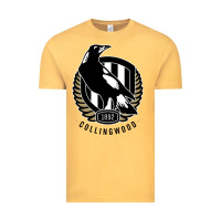 Vintage Mustard collingwood fc Vintage Tee - linhVisuals
