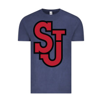 Vintage Denim st. john's red storm Vintage Tee - linhVisuals