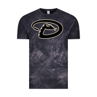 Cloud Black D Backs Baseball Vintage Tee - linhVisuals