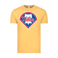 Vintage Mustard The Phils Baseball Merch Vintage Tee - linhVisuals