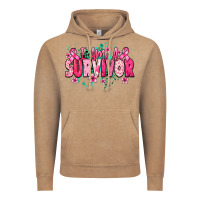 Vintage Coffee i am a survivor Vintage Hoodie - NancyCooperArtShop