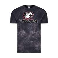 Cloud Black Florence Freedom Vintage Tee - linhVisuals
