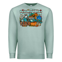 Seafoam pumpkin farm Premium Sweatshirt - SublimationCraftShop
