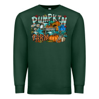 Sports Green pumpkin farm Premium Sweatshirt - SublimationCraftShop