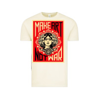 Vintage Arctic make art no war Vintage Tee - linhVisuals