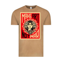 Vintage Camel make art no war Vintage Tee - linhVisuals