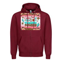 Burgundy coffee gives me teacher powers tumbler Zipper Hoodie - BundleAndBundleShop