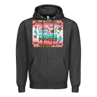 Charcoal Heather coffee gives me teacher powers tumbler Zipper Hoodie - BundleAndBundleShop
