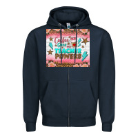 Navy coffee gives me teacher powers tumbler Zipper Hoodie - BundleAndBundleShop