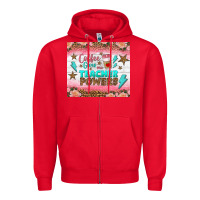 Red coffee gives me teacher powers tumbler Zipper Hoodie - BundleAndBundleShop