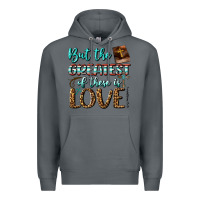 Rock But The Greatest Of These Is Love Premium Hoodie - BundleAndBundleShop
