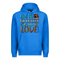 True Royal But The Greatest Of These Is Love Premium Hoodie - BundleAndBundleShop