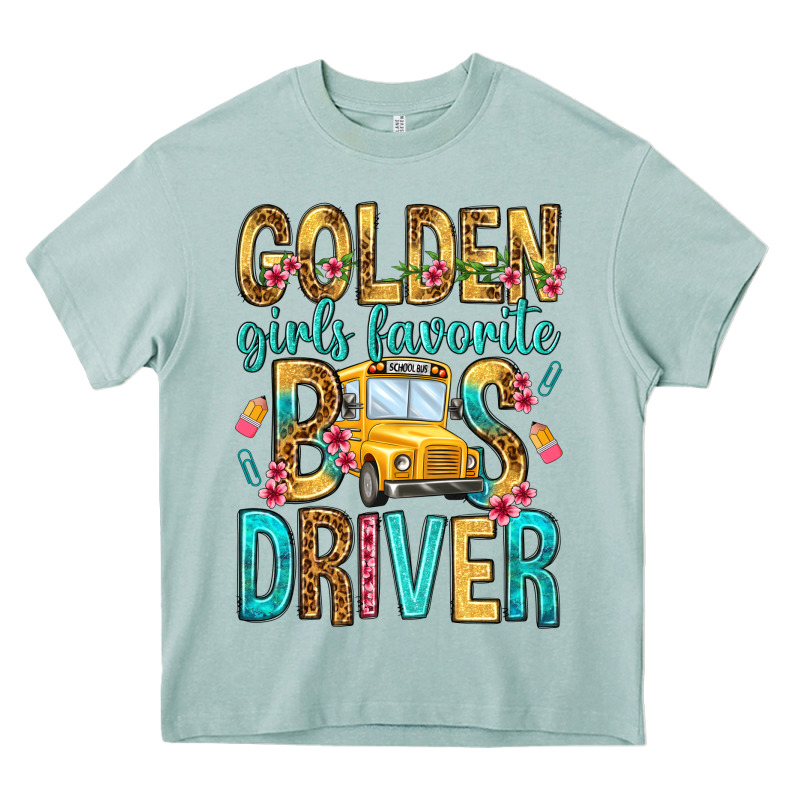 Golden Girls Favorite Bus Driver Heavy Core Tee by NancyCooperArtShop | Teevron