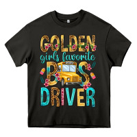 Asphalt golden girls favorite bus driver Heavy Core Tee - NancyCooperArtShop