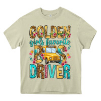 Mossy golden girls favorite bus driver Heavy Core Tee - NancyCooperArtShop