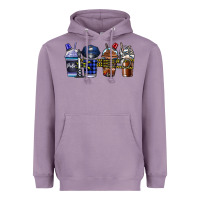 Lavender Police Coffee Heavyweight Hoodie - CowhideDigitalArt