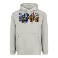 Moon Dust Police Coffee Heavyweight Hoodie - CowhideDigitalArt