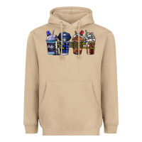 Mushroom Police Coffee Heavyweight Hoodie - CowhideDigitalArt