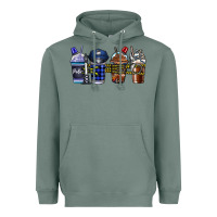 Sage Police Coffee Heavyweight Hoodie - CowhideDigitalArt