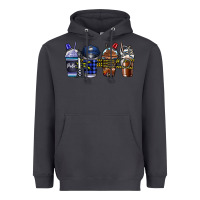 Smoke Police Coffee Heavyweight Hoodie - CowhideDigitalArt