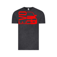 Vintage Black evo car Vintage Tee - linhVisuals
