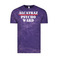 Cloud Purple alcatraz Vintage Tee - linhVisuals