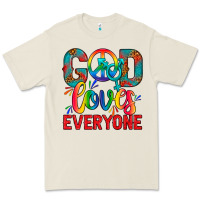 Bone LGBTQ+ God Loves Everyone Premium Tee - BundleAndBundleShop