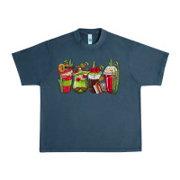 Midnight Navy Mexico Coffee Cups Urban Heavy Tee - texasbilliewilder