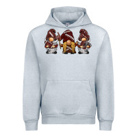 Heather Grey football gnomes Urban Hoodie - BarkalooDesign