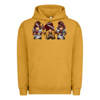 Pigment Peanut Butter football gnomes Urban Hoodie - BarkalooDesign