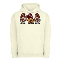 Pigment Pistachio football gnomes Urban Hoodie - BarkalooDesign