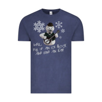 Vintage Denim sam the snowman from rankin bass rudolph the red nosed reindeer Vintage Tee - linhVisuals