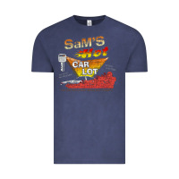 Vintage Denim sam's hot car lot    reservoir dogs Vintage Tee - linhVisuals