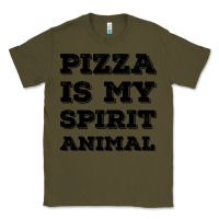 Army Green Pizza Is My Spirit Animal Classic Tee - Bettercallsaul