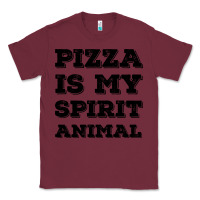 Burgundy Pizza Is My Spirit Animal Classic Tee - Bettercallsaul