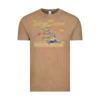 Vintage Coffee the burgermeister home of the meister burger Vintage Tee - linhVisuals