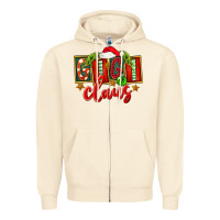 Sandshell Christmas Gigi Claus Zipper Hoodie - FaDigitalArtStudio