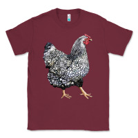 Burgundy wyandotte chicken Classic Tee - LillyAllenDesigns
