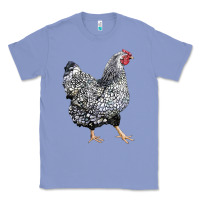 Colony Blue wyandotte chicken Classic Tee - LillyAllenDesigns