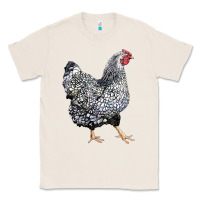 Natural wyandotte chicken Classic Tee - LillyAllenDesigns