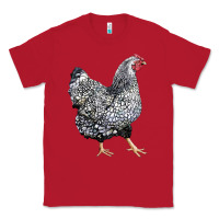 Red wyandotte chicken Classic Tee - LillyAllenDesigns
