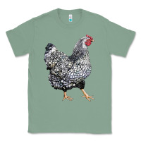 Sage wyandotte chicken Classic Tee - LillyAllenDesigns