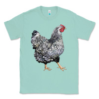 Seafoam wyandotte chicken Classic Tee - LillyAllenDesigns
