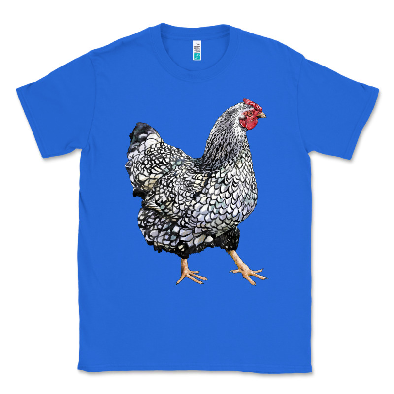 Wyandotte Chicken Classic Tee by LillyAllenDesigns | Teevron