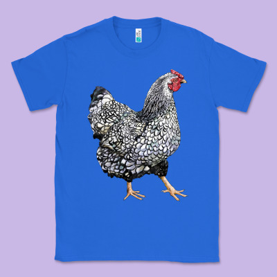 Wyandotte Chicken Classic Tee Designed By Lillyallendesigns