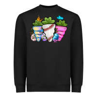 Black Easter Day Baseball Easter sports carrots Heavyweight Sweatshirt - OliviaCreatesArt